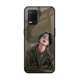 Blind Fold Realme 8 5G Glass Back Cover Online
