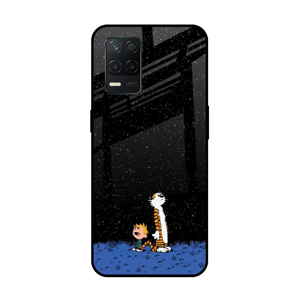 Night Sky Star Realme 8 5G Glass Back Cover Online