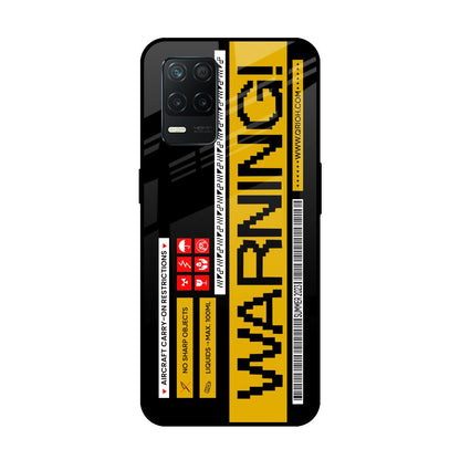Aircraft Warning Realme 8 5G Glass Back Cover Online