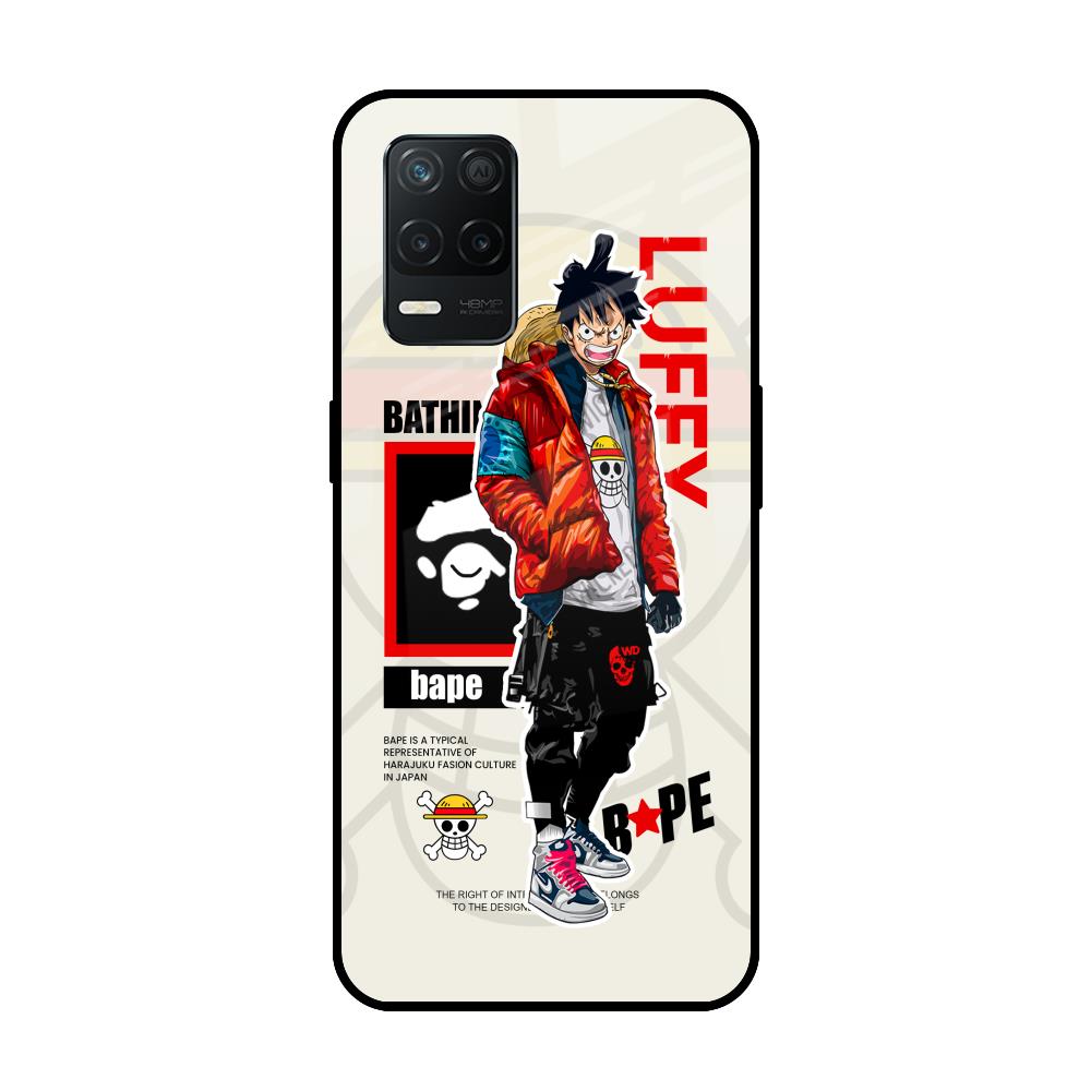 Bape Luffy Realme 8 5G Glass Back Cover Online