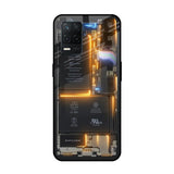 Glow Up Skeleton Realme 8 5G Glass Back Cover Online