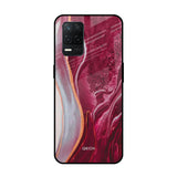 Crimson Ruby Realme 8 5G Glass Back Cover Online