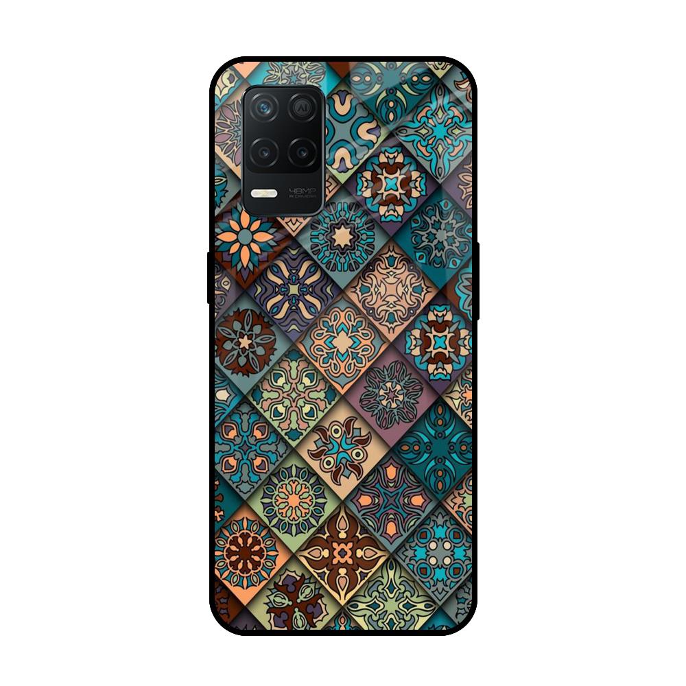 Retro Art Realme 8 5G Glass Back Cover Online