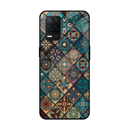 Retro Art Realme 8 5G Glass Back Cover Online