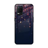 Falling Stars Realme 8 5G Glass Back Cover Online