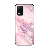 Diamond Pink Gradient Realme 8 5G Glass Back Cover Online