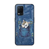 Kitty In Pocket Realme 8 5G Glass Back Cover Online