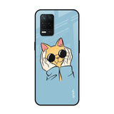 Adorable Cute Kitty Realme 8 5G Glass Back Cover Online