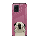 Funny Pug Face Realme 8 5G Glass Back Cover Online