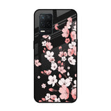 Black Cherry Blossom Realme 8 5G Glass Back Cover Online