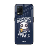 Struggling Panda Realme 8 5G Glass Back Cover Online