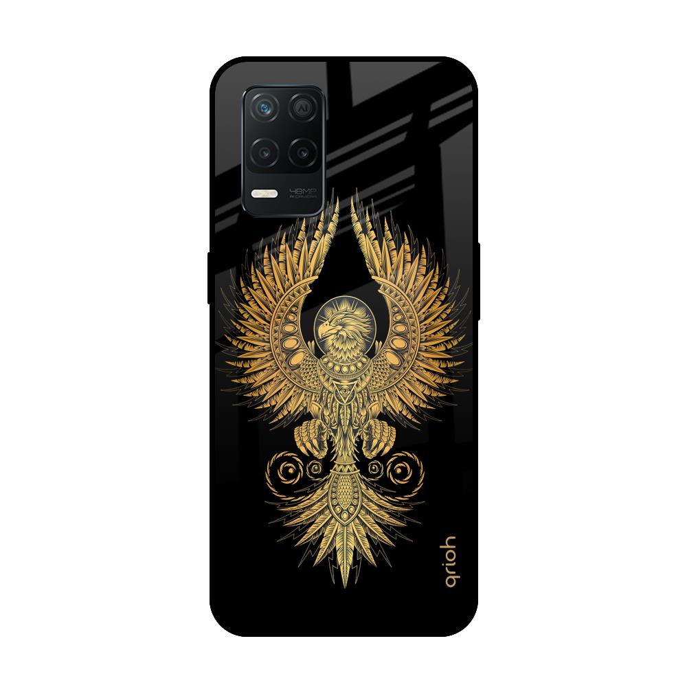 Mythical Phoenix Art Realme 8 5G Glass Back Cover Online