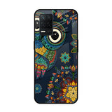 Owl Art Realme 8 5G Glass Back Cover Online