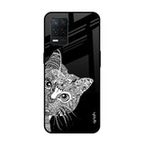 Kitten Mandala Realme 8 5G Glass Back Cover Online
