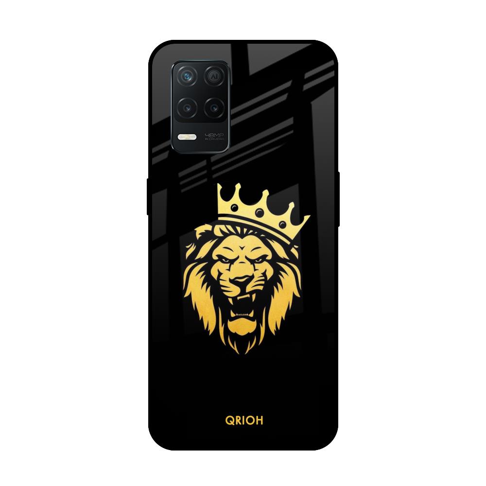 Lion The King Realme 8 5G Glass Back Cover Online