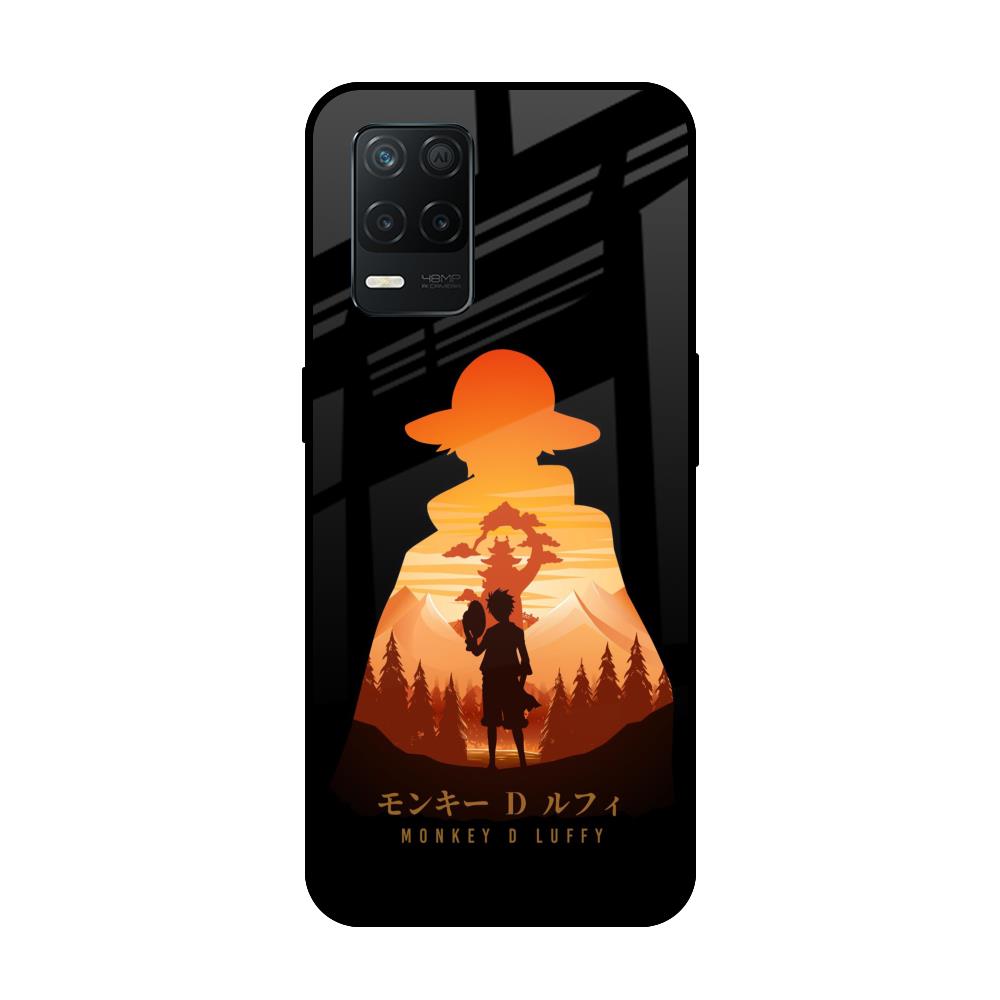 Luffy One Piece Realme 8 5G Glass Back Cover Online