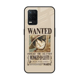 Luffy Wanted Realme 8 5G Glass Back Cover Online