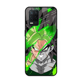 Anime Green Splash Realme 8 5G Glass Back Cover Online
