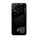 Push Your Self Realme 8 5G Glass Back Cover Online