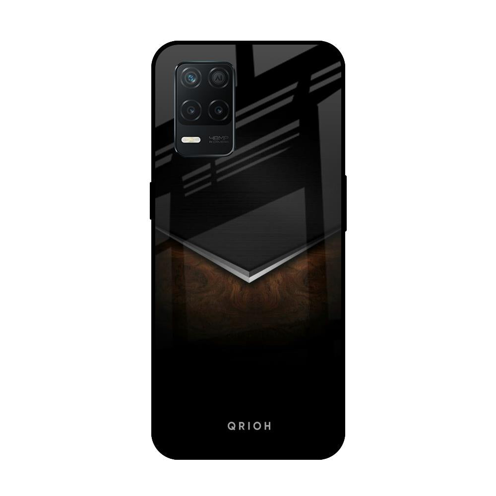 Dark Walnut Realme 8 5G Glass Back Cover Online