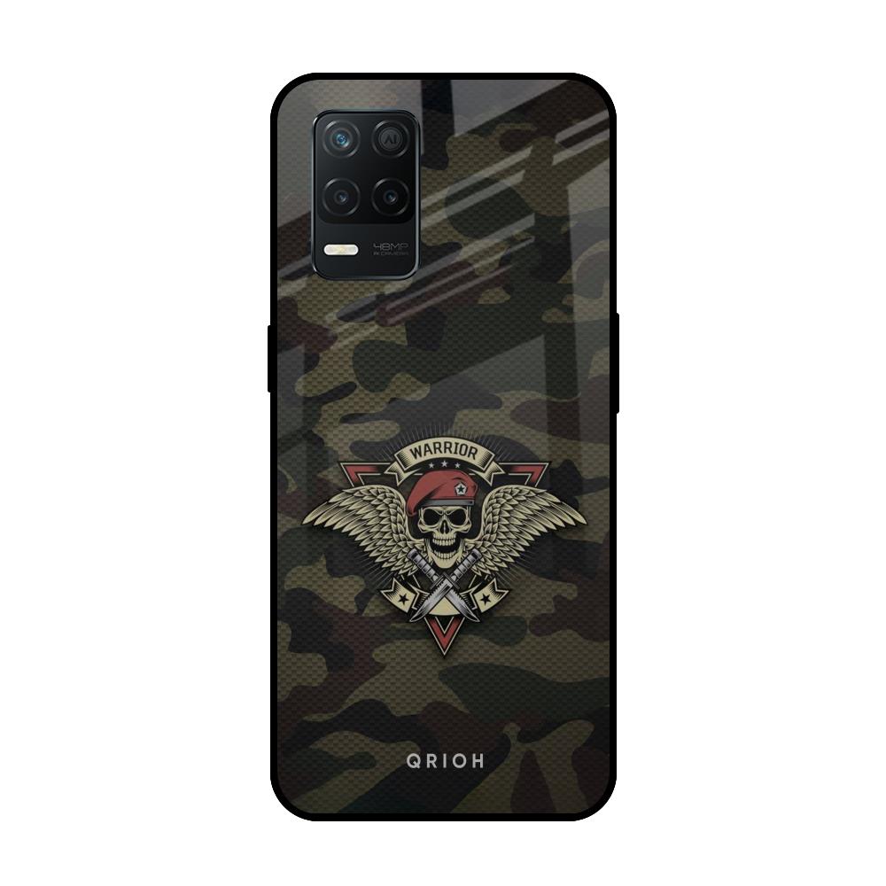 Army Warrior Realme 8 5G Glass Back Cover Online