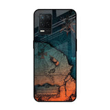 Geographical Map Realme 8 5G Glass Back Cover Online