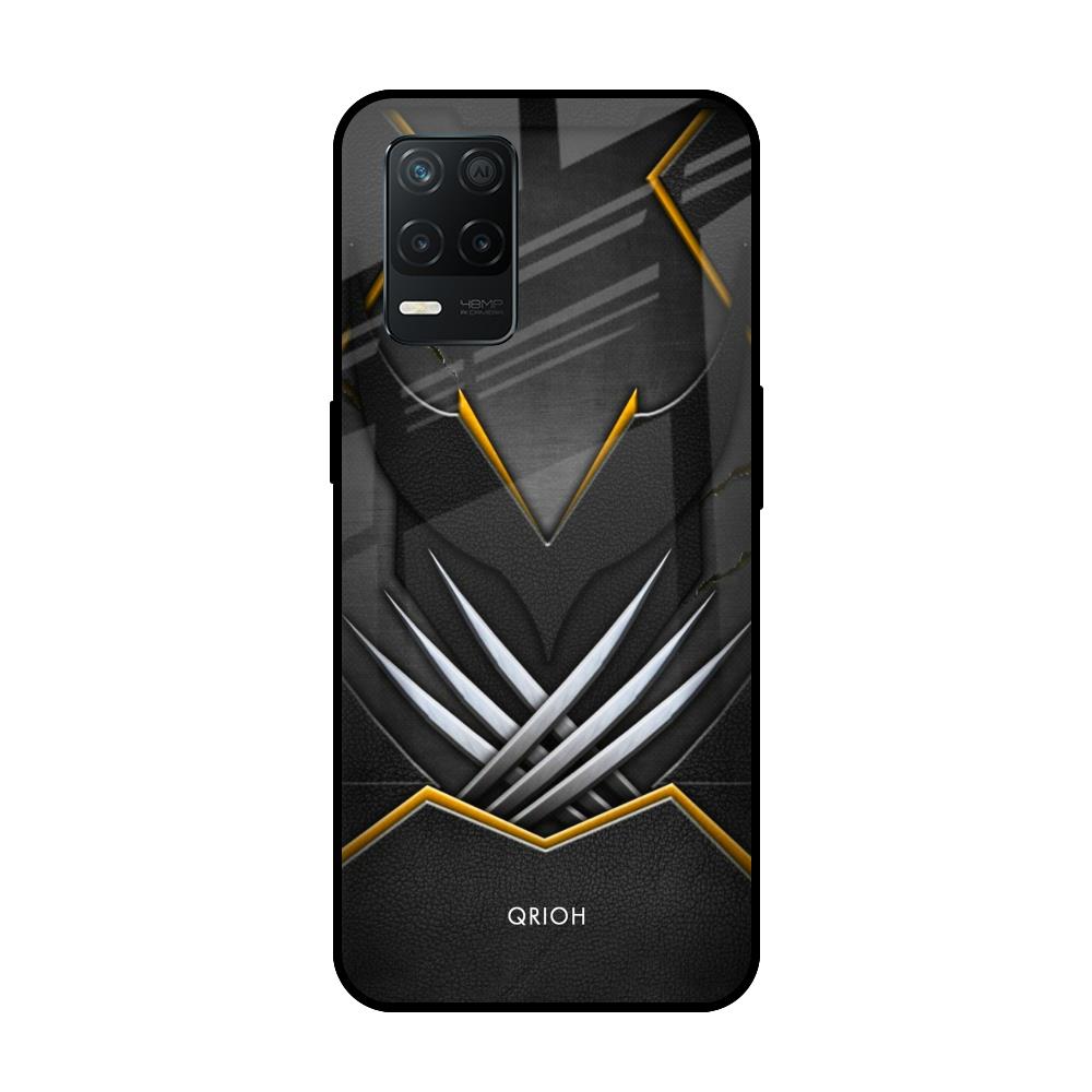 Black Warrior Realme 8 5G Glass Back Cover Online