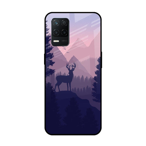 Deer In Night Realme 8 5G Glass Cases & Covers Online