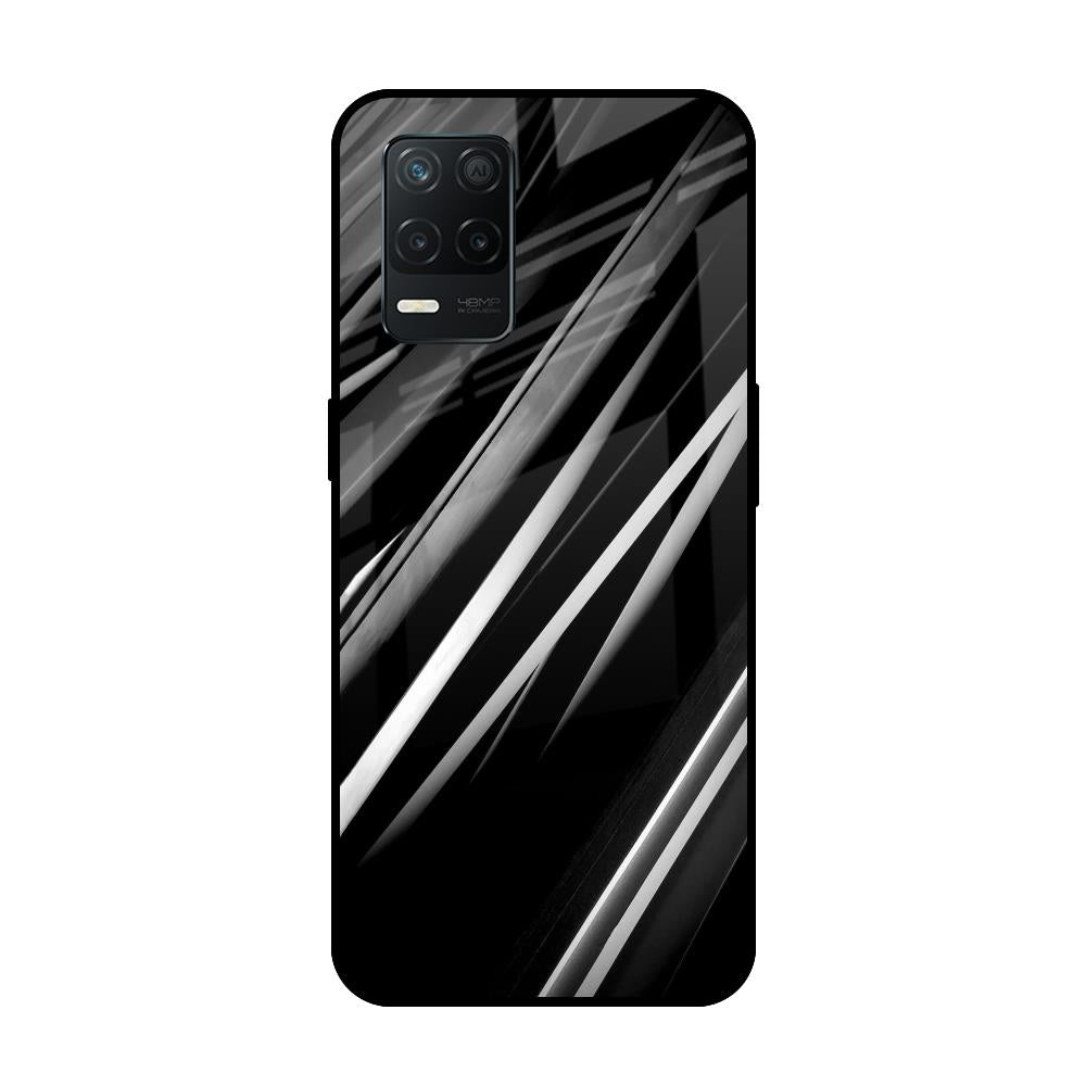 Black & Grey Gradient Realme 8 5G Glass Cases & Covers Online