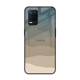 Abstract Mountain Pattern Realme 8 5G Glass Back Cover Online