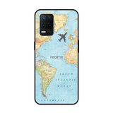 Fly Around The World Realme 8 5G Glass Back Cover Online
