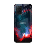 Brush Art Realme 8 5G Glass Back Cover Online
