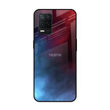 Smokey Watercolor Realme 8 5G Glass Back Cover Online