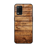 Wooden Planks Realme 8 5G Glass Back Cover Online