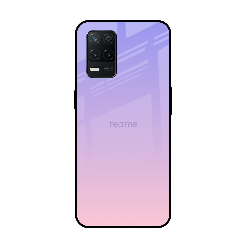 Lavender Gradient Realme 8 5G Glass Back Cover Online
