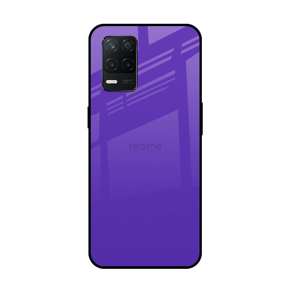 Amethyst Purple Realme 8 5G Glass Back Cover Online