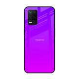 Purple Pink Realme 8 5G Glass Back Cover Online
