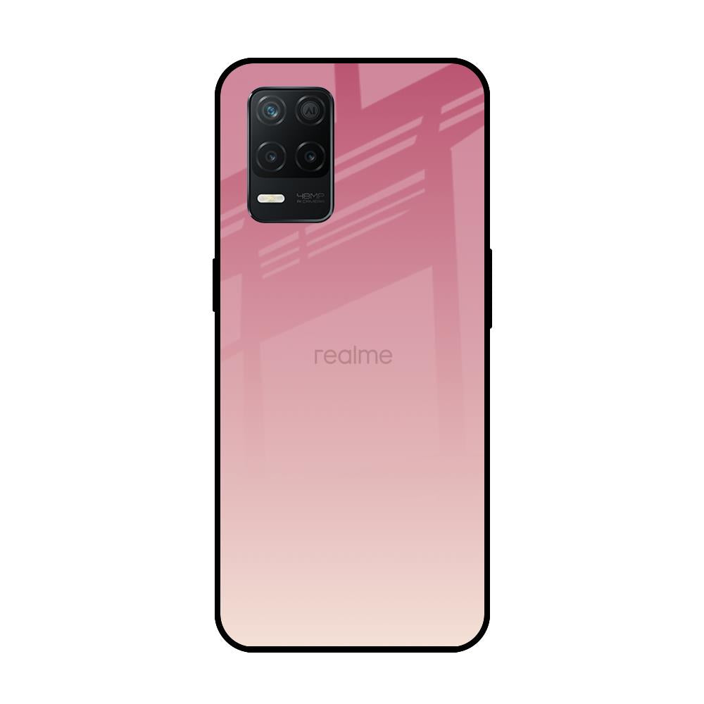 Blooming Pink Realme 8 5G Glass Back Cover Online