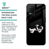Space Traveller Glass Case for Realme 8 5G