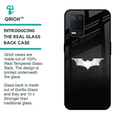Super Hero Logo Glass Case for Realme 8 5G