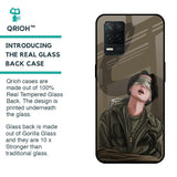 Blind Fold Glass Case for Realme 8 5G