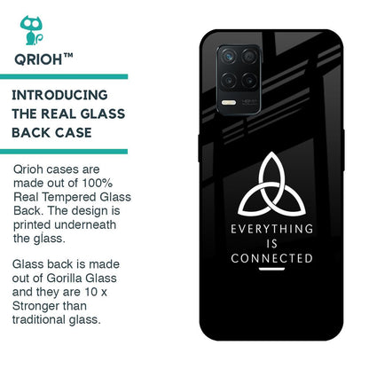 Everything Is Connected Glass Case for Realme 8 5G