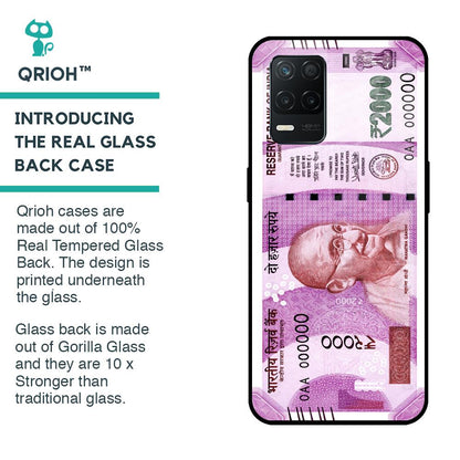 Stock Out Currency Glass Case for Realme 8 5G