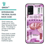 Stock Out Currency Glass Case for Realme 8 5G