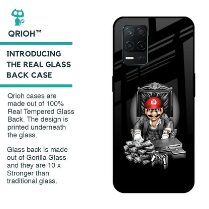 Dark Secret Glass Case for Realme 8 5G