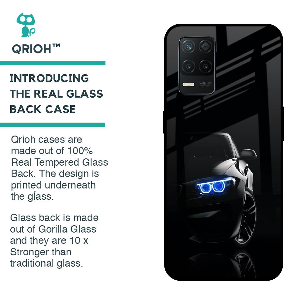 Car In Dark Glass Case for Realme 8 5G