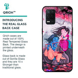 Radha Krishna Art Glass Case for Realme 8 5G