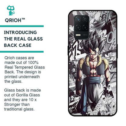 Dragon Anime Art Glass Case for Realme 8 5G