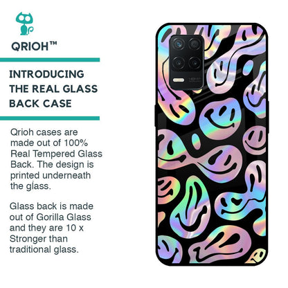 Acid Smile Glass Case for Realme 8 5G