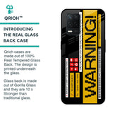 Aircraft Warning Glass Case for Realme 8 5G